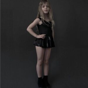 Nununu Black Star Skirted Swim